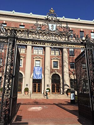 WikiDay 2015 - Barnard College Gates 1
