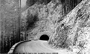 Willamette Pass Tunnel