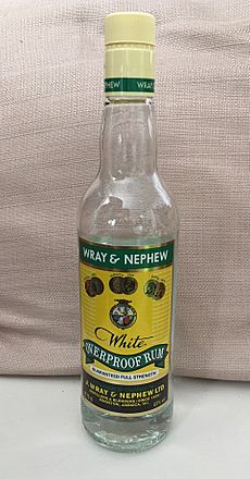 Wray & Nephew White Overproof Rum (cropped)