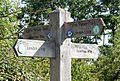 Yiewsley footpaths signpost Trout Road 1