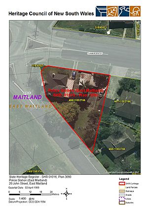 1016 - Police Station (East Maitland) - SHR Plan no 3090 (5045038b100)