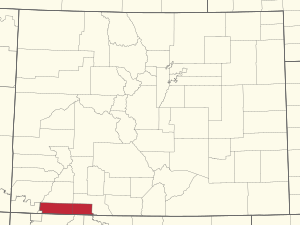 Location in Colorado