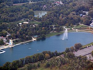 Ada Ciganlija lake