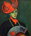 Alexej Jawlensky - Schokko with Red Hat (1909)