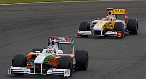 Alonso Sutil 2009 British GP