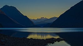 Alouette Lake at Sunrise (15313912022).jpg