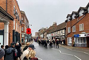 Ampthill Town Remembrance Day Parade 14 November 2021