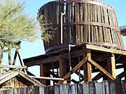Apache Junction-Goldfield Ghost Town-Water Tank