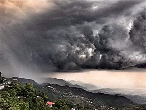 Beast hovering Mussorie