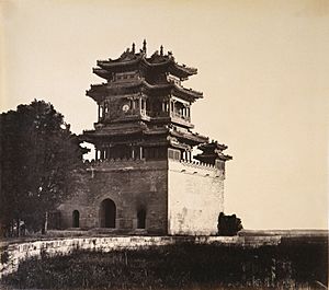 Belvedere of the God of Literature, Summer Palace, Beijing, 6–18 October, 1860
