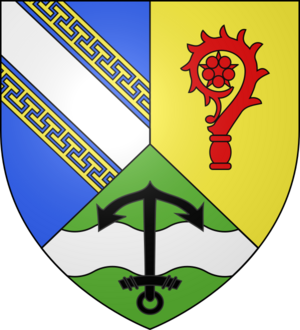 Blason ville fr Hauteville (Aisne)