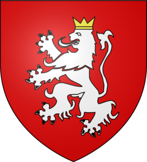 Blason ville fr Vitré (Ille-et-Vilaine)