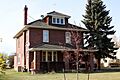 Brick Farmhouse, Edmonton (left)
