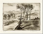 Camille Pissarro - Paysage a Osny - Google Art Project