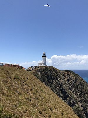 Cape Byron Lighthouse from trail up