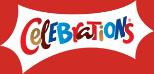 Celebrations logo - red