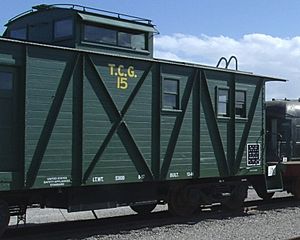 Chandler-Arizona Railroad museum-Tucson, Cornelia & Gila Bend caboose No. 15