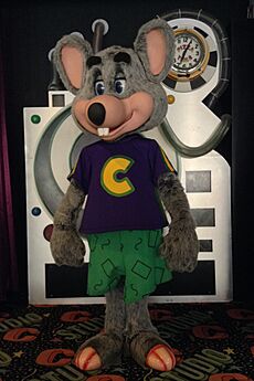 Chuck E. Cheese animatronic, Laguna Hills, CA