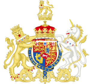 Coat of Arms of Ernest Augustus, Duke of Cumberland and Teviotdale