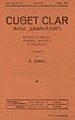Cuget Clar - Coperta - 2 martie 1939