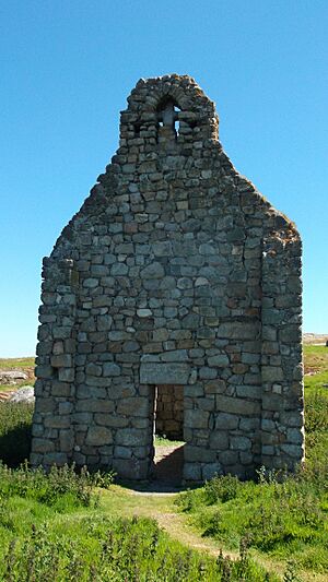 Dalkey island church june 2014