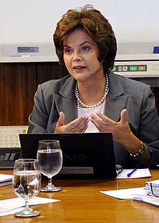 Dilma in Brasilia
