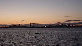 Dorchester Bay Boston Harbor sunset.jpg