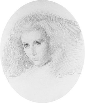 Edith Liddell, by William Blake Richmond