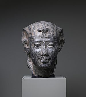 Egyptian - Head of Ptolemy II - Walters 22109