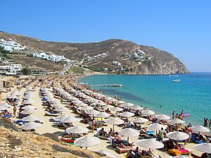 Elias Beach on Mykonos