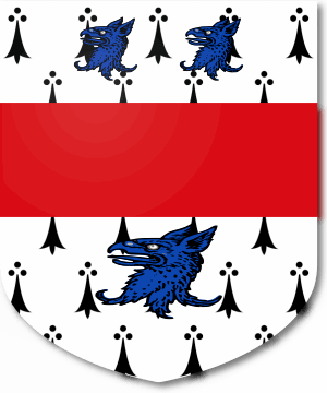 Escutcheon of the Miller Baronets of Oxenhoath (1660)