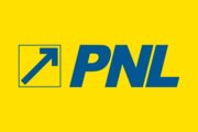 Flag of PNL (Romania).svg