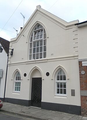 Former Ebenezer Chapel, St Martin's Square, Chichester (NHLE Code 1194016)