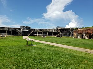Fort Morgan Courtyard