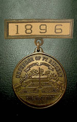 Fort Ridgely Defenders Medal