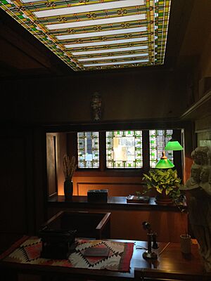 Frank Lloyd Wright Desk, Oak Park, Illinois