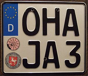 GERMANY, Osterode Am Herz, EEC motorcycle plate, large size - Flickr - woody1778a