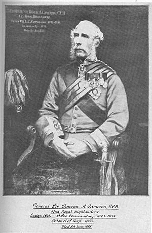 General Sir Duncan A. Cameron