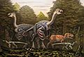 Gigantoraptor and Alectrosaurus