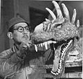 Godzilla Raids Again (1955) Anguirus head