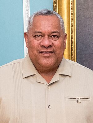 Governor Lemanu Peleti Mauga in Washington, D.C. on 3 May 2023 (3x4 cropped).jpg