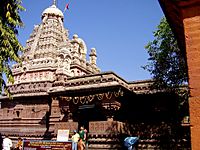 Grishneshwar temple in Aurangabad district