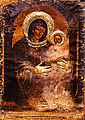 Icon of the blessed Virgin Mary by Luke the Evangelist