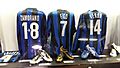 Jerseys of Zanetti, Zamorano, Figo & Veron