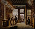 Johannes Jelgerhuis - De winkel van boekhandelaar Pieter Meijer Warnars