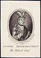 Joseph Thayendaneken, The Mohawk Chief, 1776