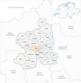 Karte Gemeinde Villnachern 2010