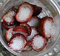 Kokam Fruit Recipe with Sugar Garcinia indica fruit