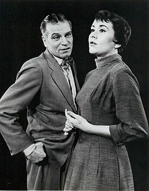 Laurence Olivier and Joan Plowright 1960