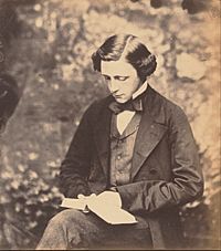 Lewis Carroll Self Portrait 1856 circa